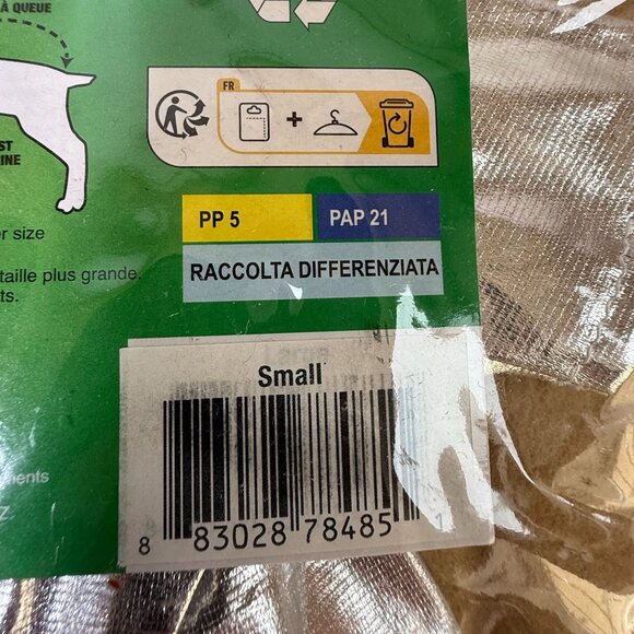 Wizard Of Oz Tin Man Pet Costume Small Hat & Shirt Silver Wicked Rubies - Picture 5 of 8